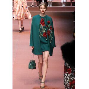 RUNWAY TIMELESS COLLECTIBLE DOLCE & GABBANA MINI DRESS SIZE M, 44 IT